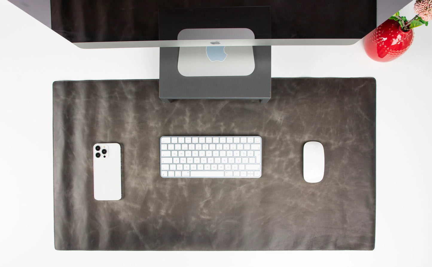 Single Layer Leather Desk Mat Large Size