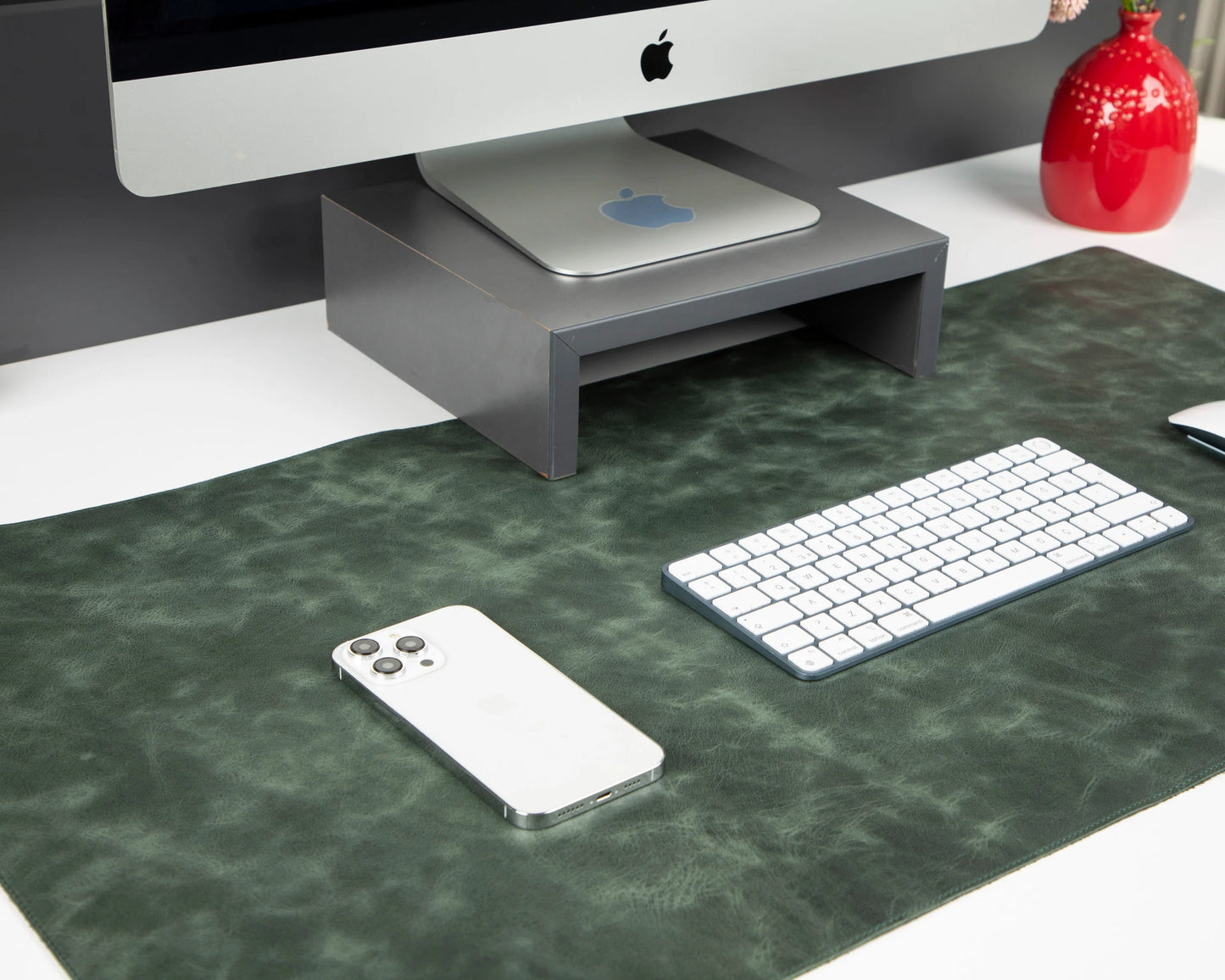 Single Layer Leather Desk Mat Large Size