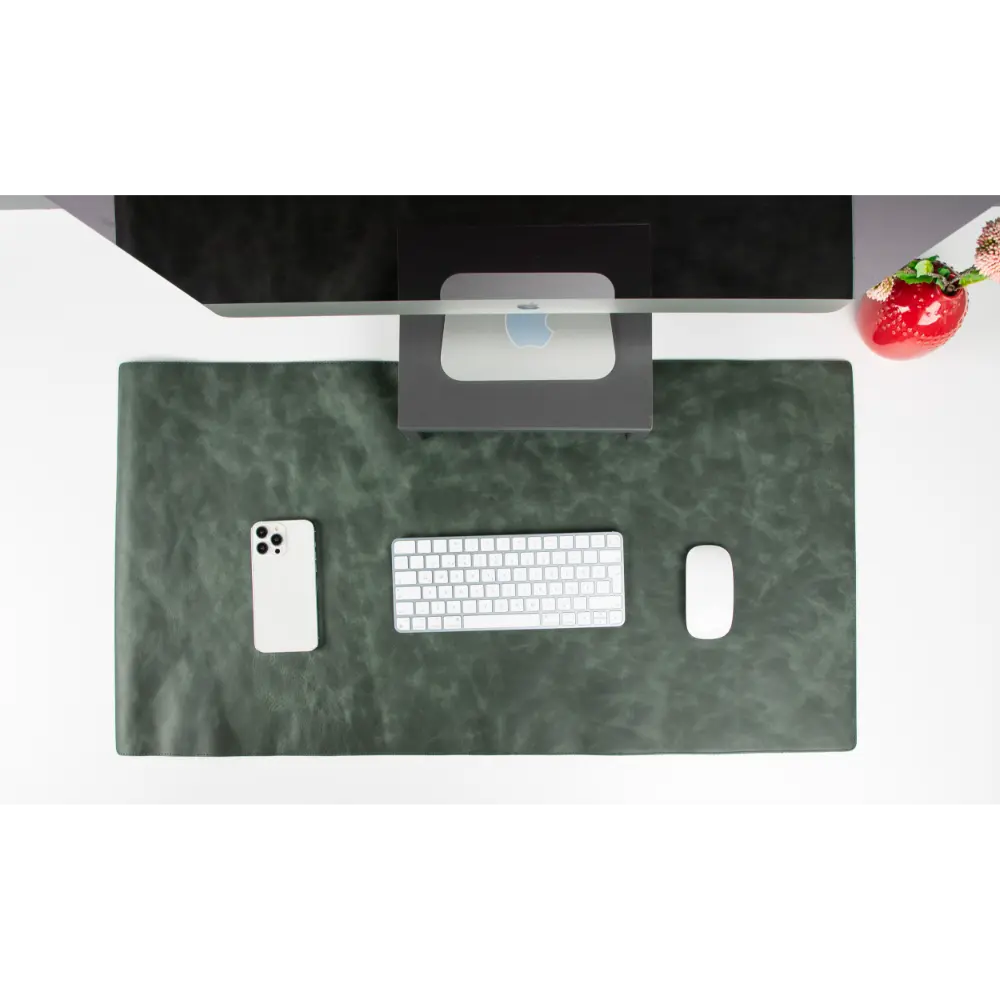 Single Layer Leather Desk Mat Medium Size