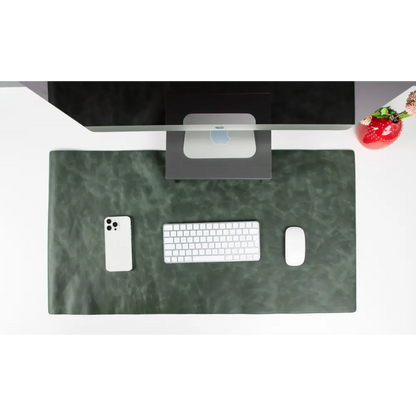 Medium Single-Layer Leather Desk Mat – 80 × 37 cm