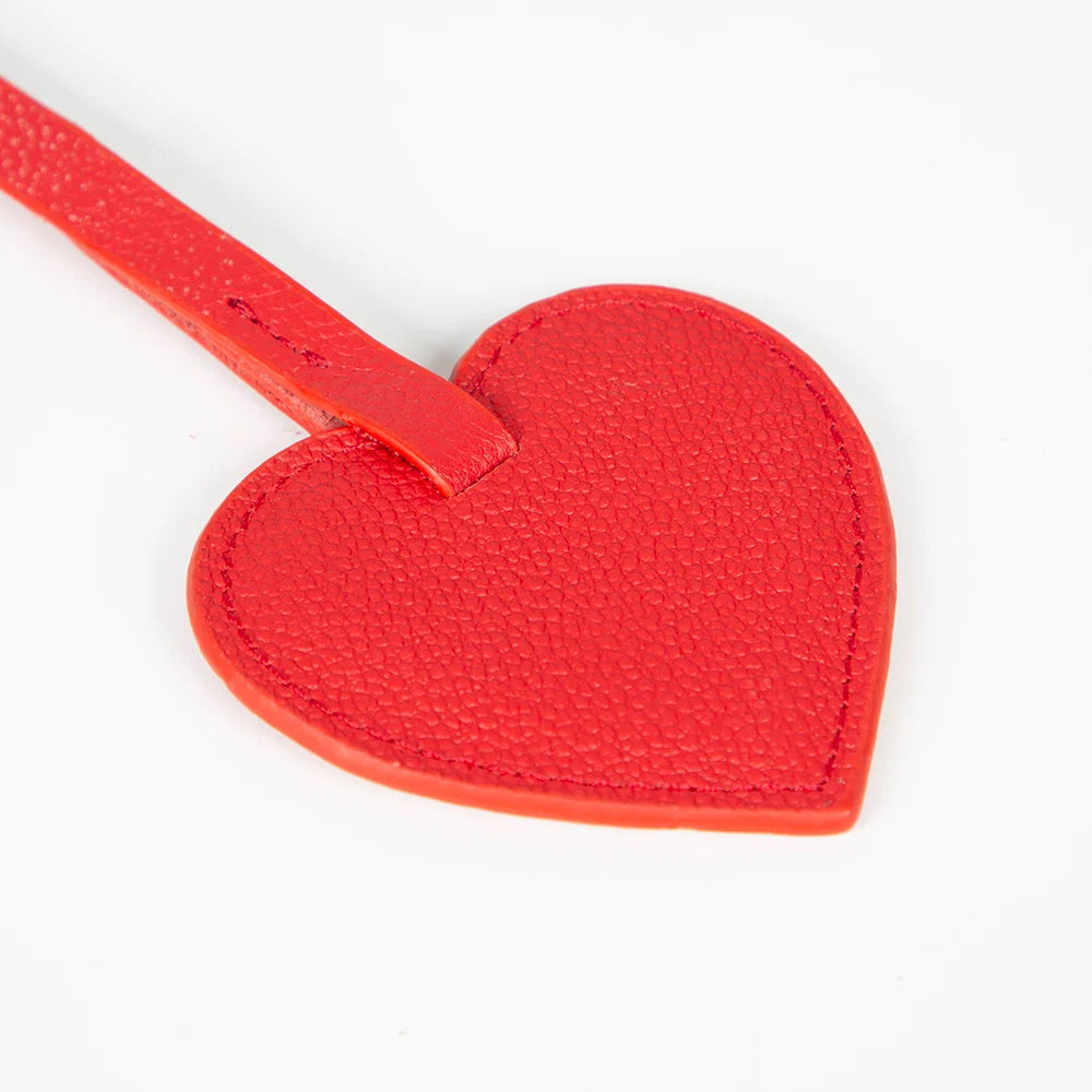 Heart Leather Bag Charm