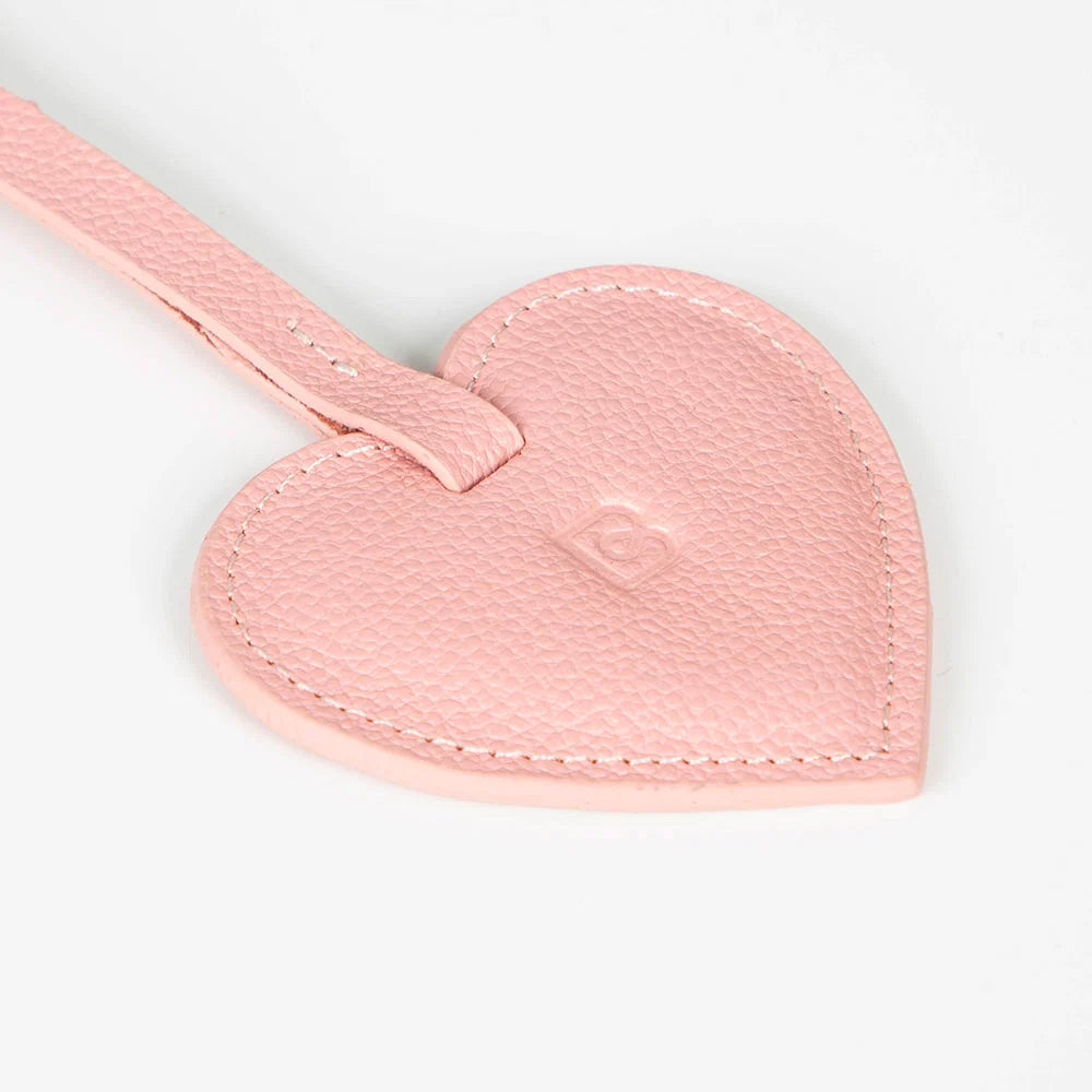Heart Leather Bag Charm