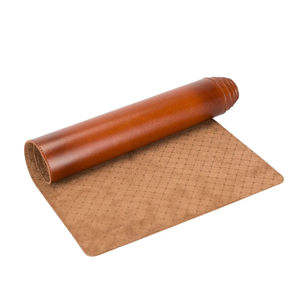 Axion Lined Leather Desk Mat Large Size
