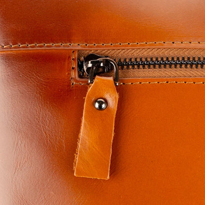 Apollo 16-Inch Leather Laptop Briefcase