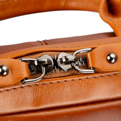 Apollo 16-Inch Leather Laptop Briefcase