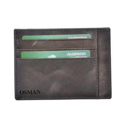 BLW18 Slim Leather Card Holder – 9 Colors