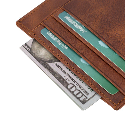 BLW18 Slim Leather Card Holder – 9 Colors