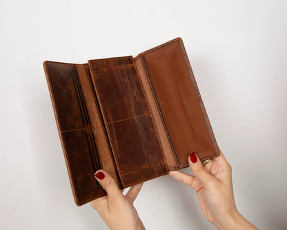 Noble Leather Phone Wallet