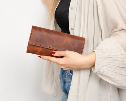 Noble Leather Phone Wallet