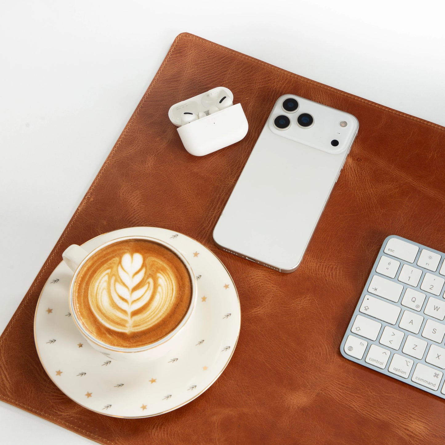 Single Layer Leather Desk Mat Medium Size
