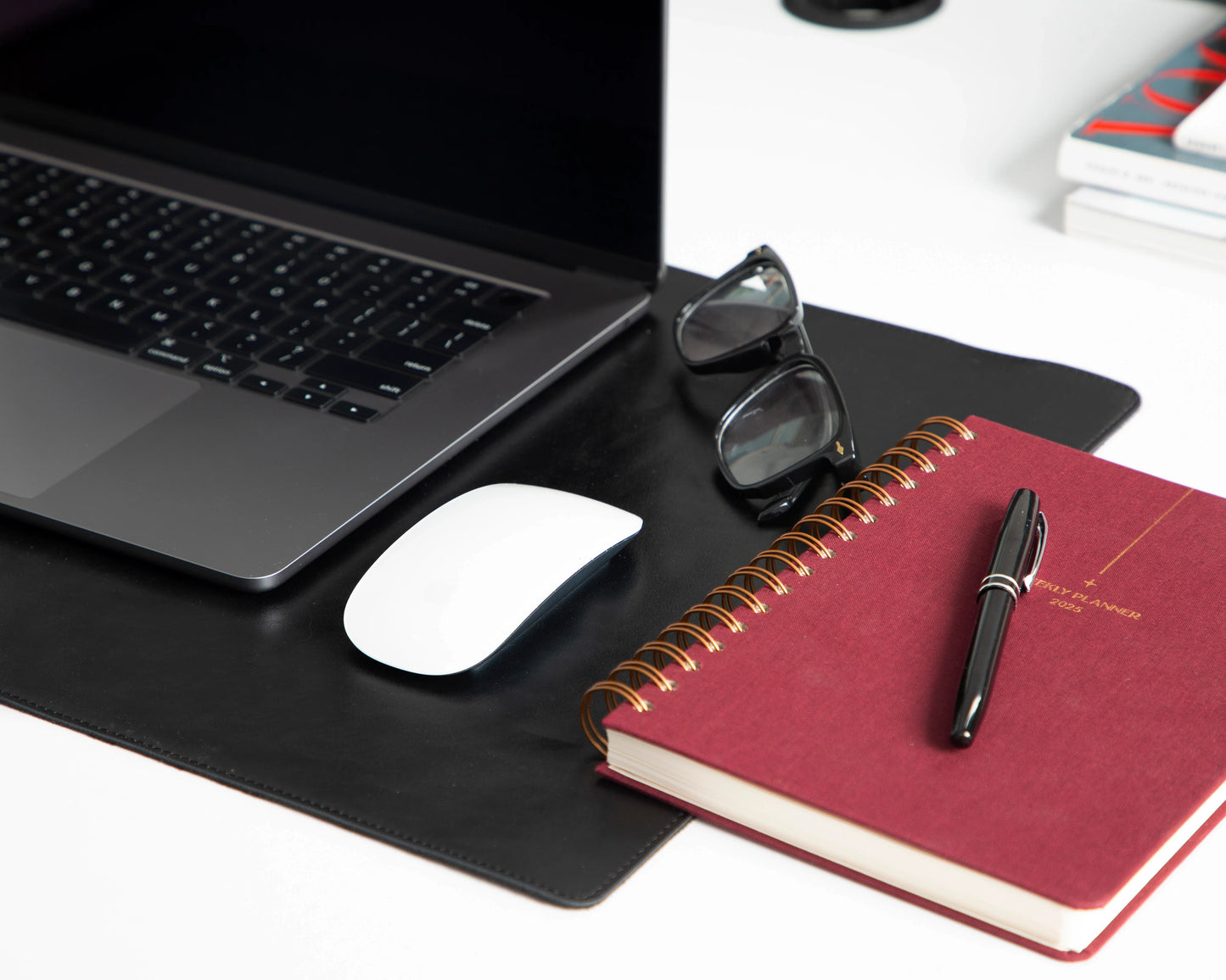 Single Layer Leather Desk Mat Small Size