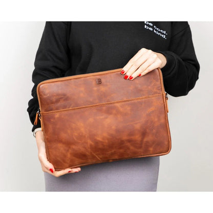 Hamilton Slim Leather Laptop Bag – 14 & 16 Inch