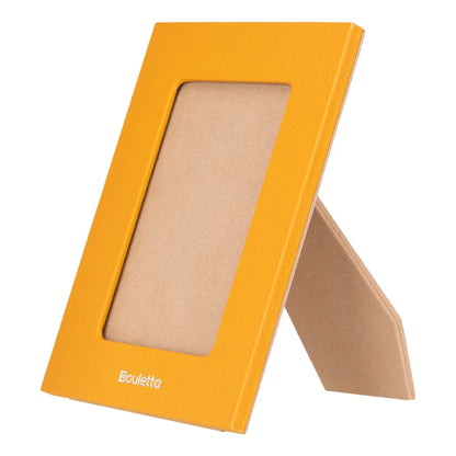 Glowix Leather Photo Frame – 15 × 10 cm Photo Area