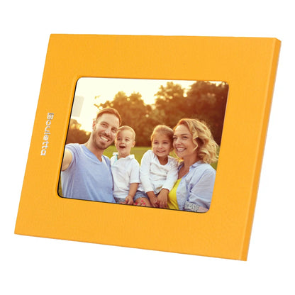 Glowix Leather Photo Frame – 15 × 10 cm Photo Area