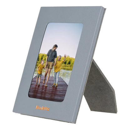 Glowix Leather Photo Frame – 15 × 10 cm Photo Area