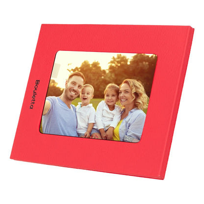 Glowix Leather Photo Frame – 15 × 10 cm Photo Area