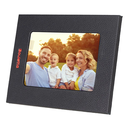 Glowix Leather Photo Frame – 15 × 10 cm Photo Area