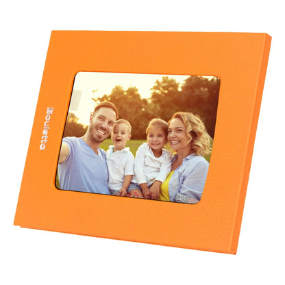 Glowix Leather Photo Frame – 15 × 10 cm Photo Area