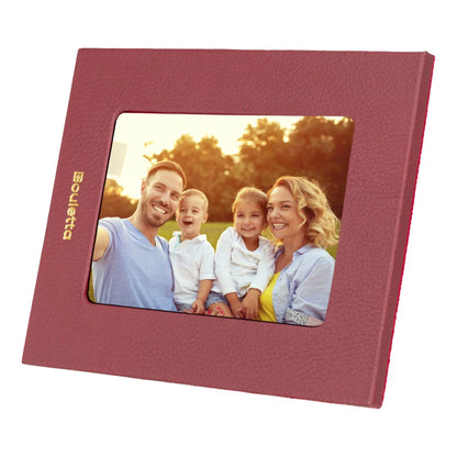 Glowix Leather Photo Frame – 15 × 10 cm Photo Area