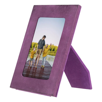 Live Leather Photo Frame – 15 × 10 cm Photo Area