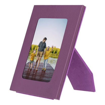 Live Leather Photo Frame – 15 × 10 cm Photo Area