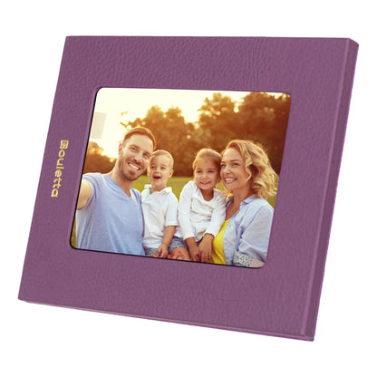 Glowix Leather Photo Frame – 15 × 10 cm Photo Area