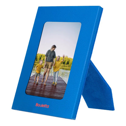 Glowix Leather Photo Frame – 15 × 10 cm Photo Area