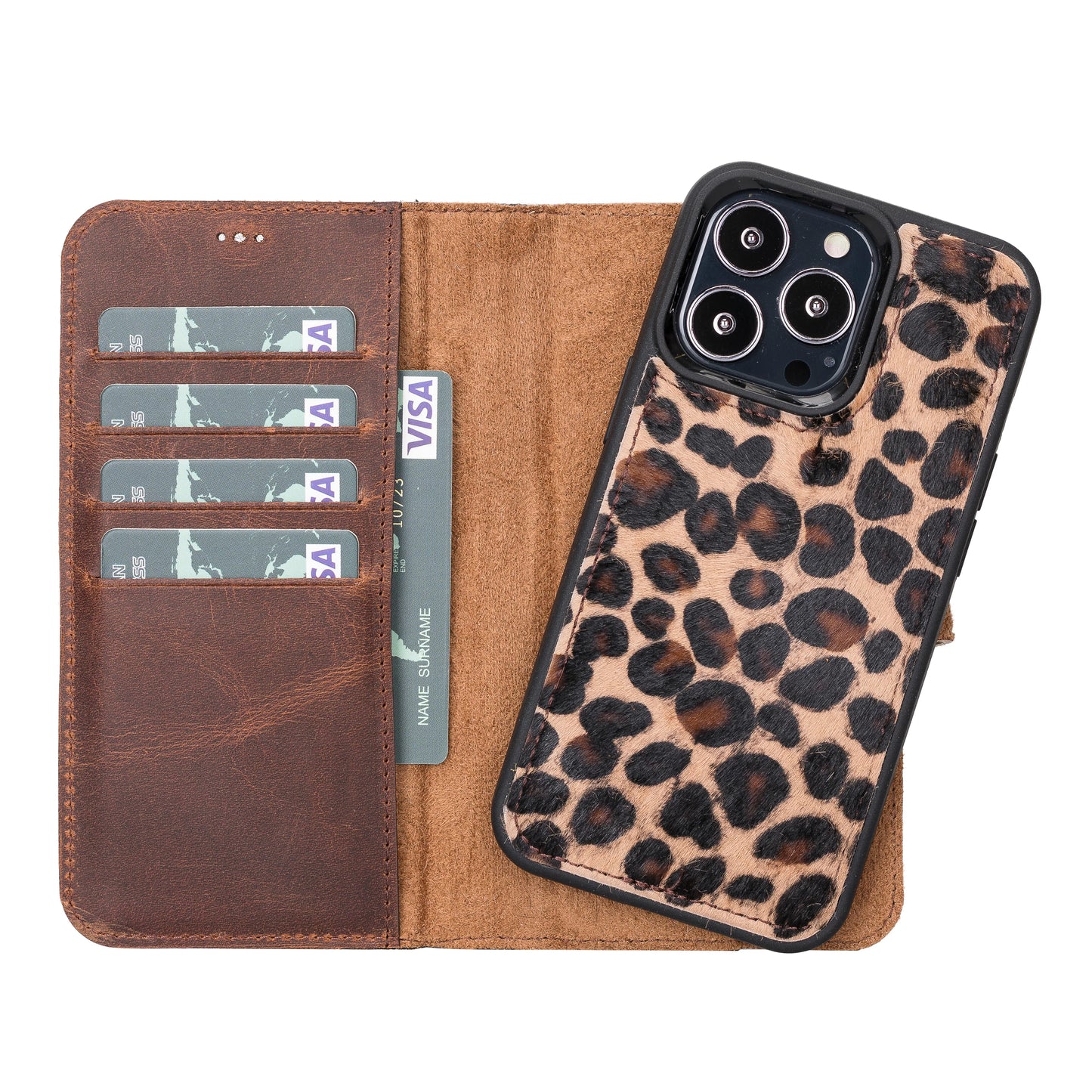 Apple iPhone 13 Series Detachable Leather Case RFID/ MWW iPhone 13 6.1" / RST2EF