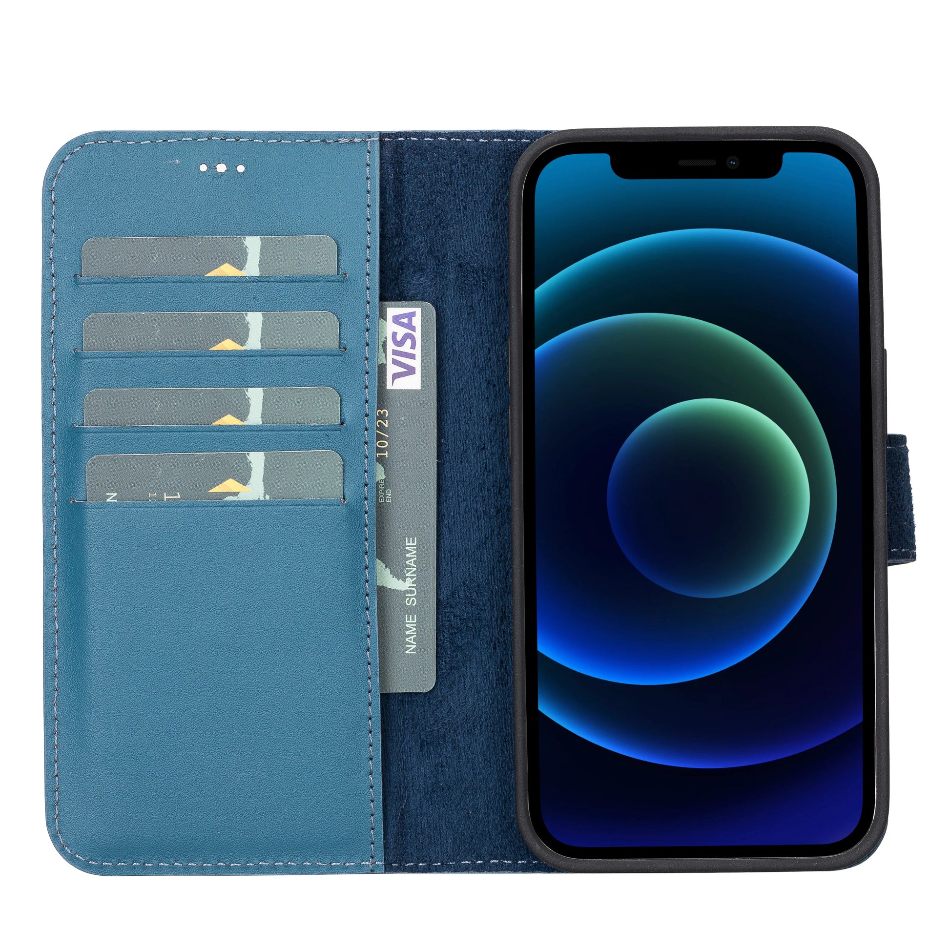 Apple iPhone 13 Series Detachable Leather Case RFID/ MWW iPhone 13 6.1" / RST2EF