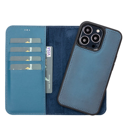 Apple iPhone 13 Series Detachable Leather Case RFID/ MWW iPhone 13 6.1" / RST2EF