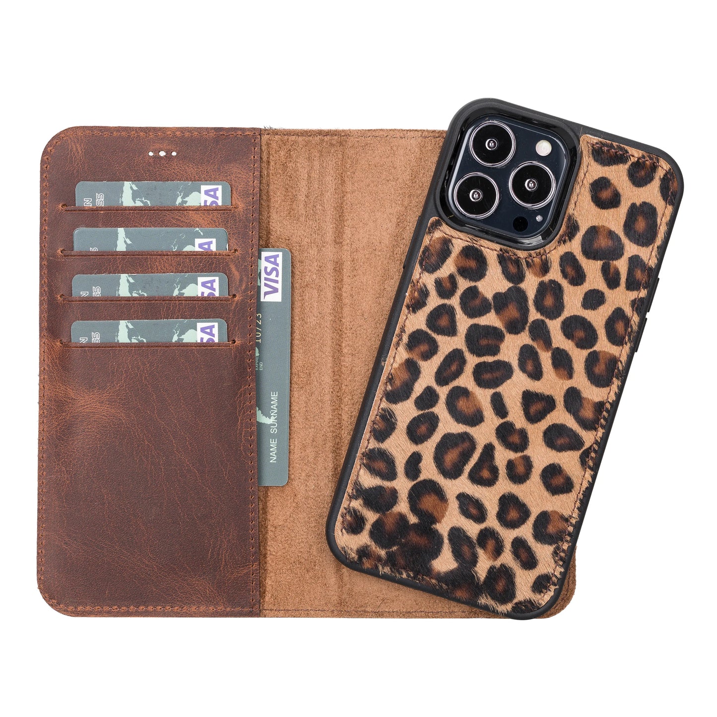 Apple iPhone 13 Series Detachable Leather Case RFID/ MWW iPhone 13 6.1" / RST2EF