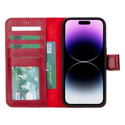 Magic iPhone 16 Pro Max Detachable Leather Wallet Case – Expanded Palette