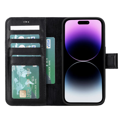 Magic iPhone 16 Pro Max Detachable Leather Wallet Case – Expanded Palette