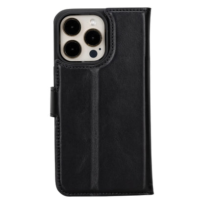 Magic iPhone 16 Pro Detachable Leather Wallet Case – Expanded Palette
