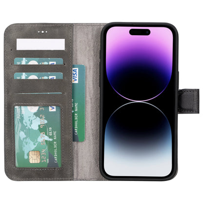 Magic iPhone 16 Pro Max Detachable Leather Wallet Case – Expanded Palette