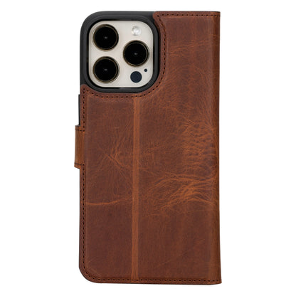 Magic iPhone 16 Pro Detachable Leather Wallet Case – Expanded Palette