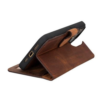 Magic iPhone 16 Pro Detachable Leather Wallet Case – Expanded Palette