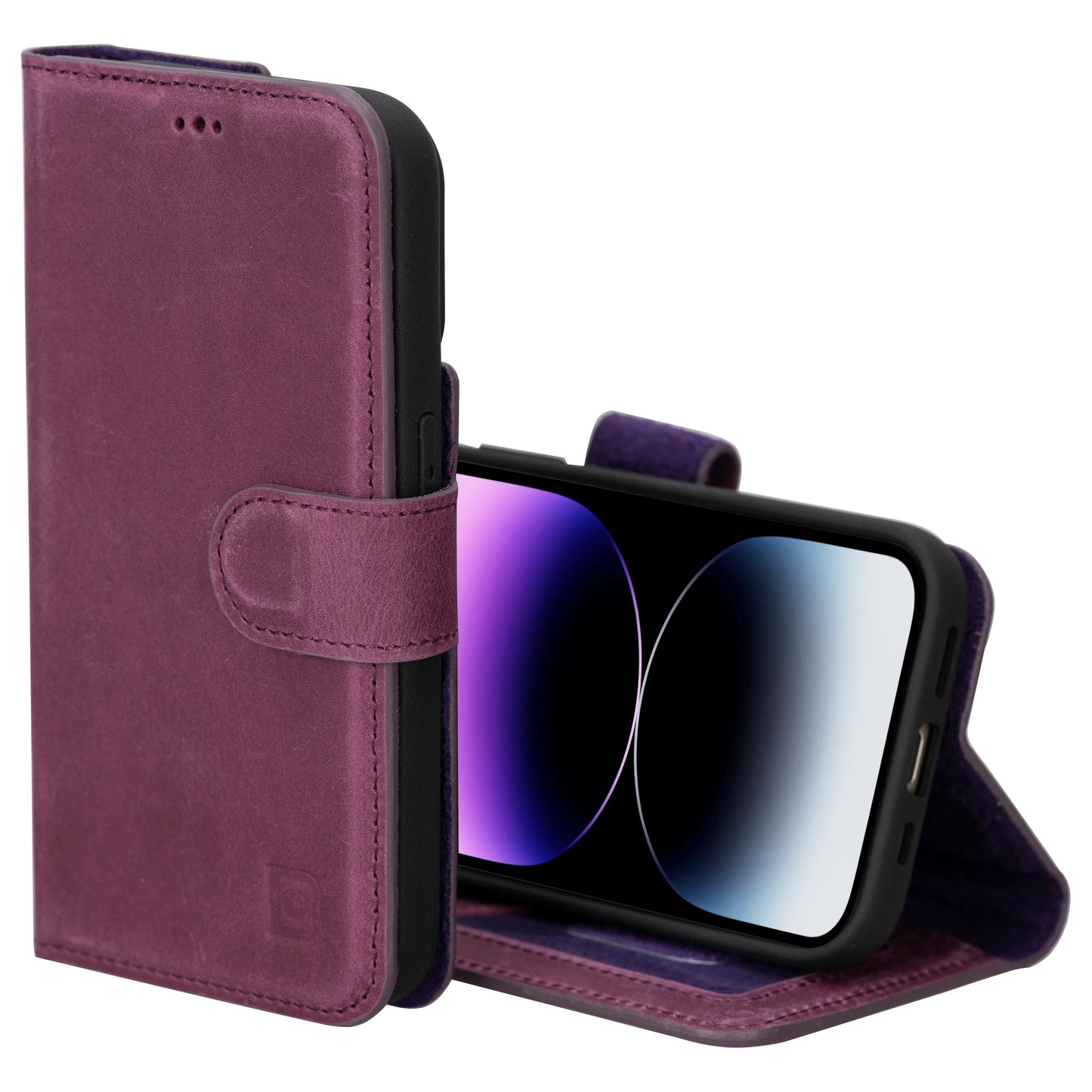 Magic iPhone 16 Leather Detachable Wallet Case