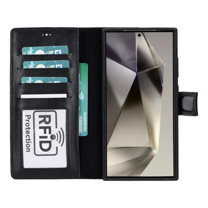 Magic Samsung Galaxy S24 Ultra Detachable Leather Wallet Case – Core Palette