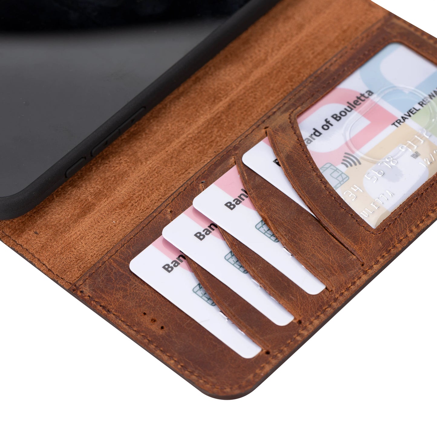 Magic iPhone 16 Leather Detachable Wallet Case