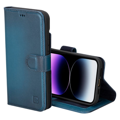 Magic iPhone 16 Detachable Leather Wallet Case – Core Palette