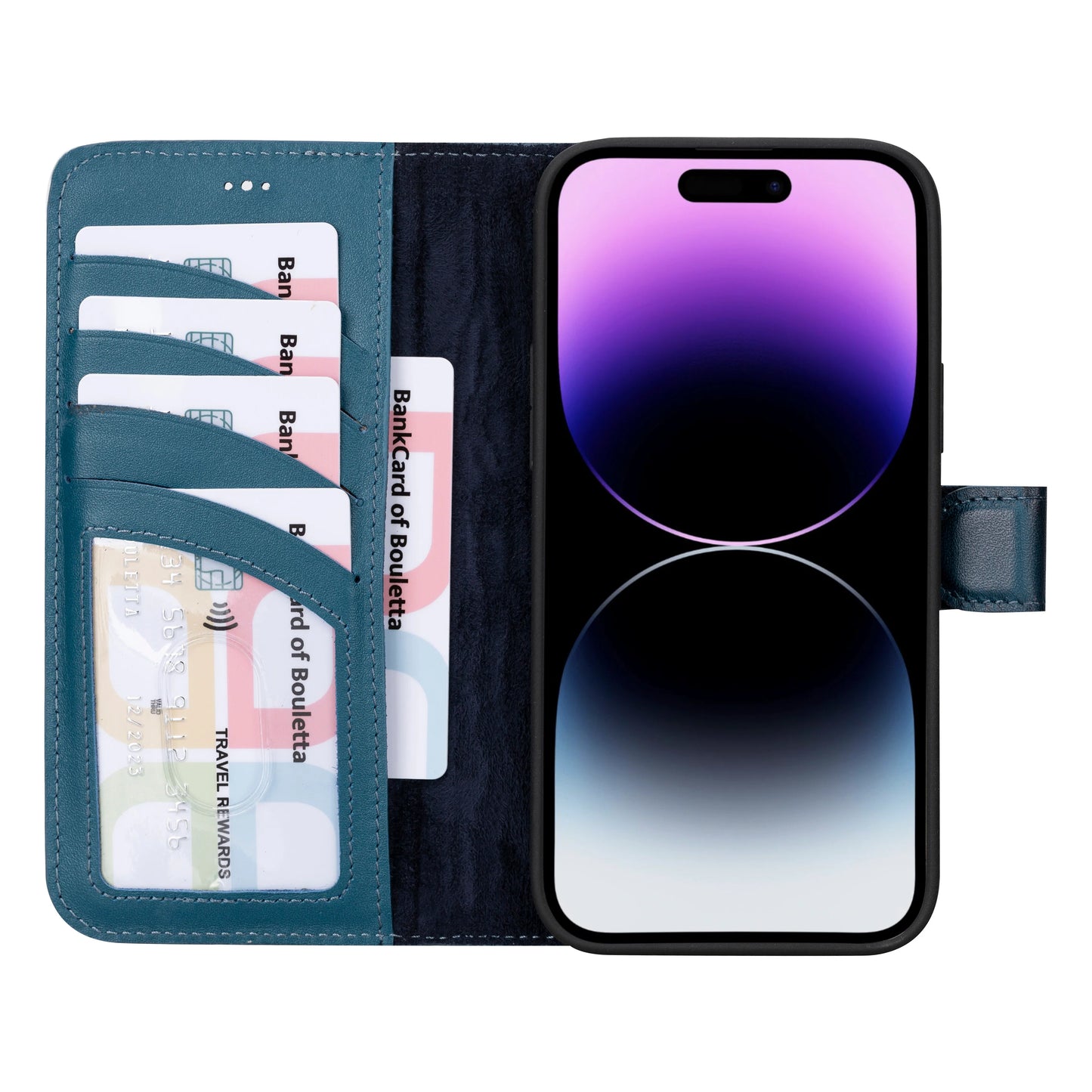 Magic iPhone 16 Leather Detachable Wallet Case