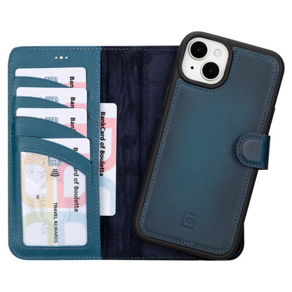 Magic iPhone 16 Detachable Leather Wallet Case – Core Palette