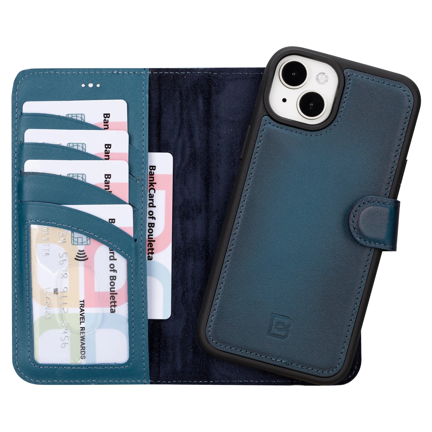 Magic iPhone 16 Plus Leather Detachable Wallet Case