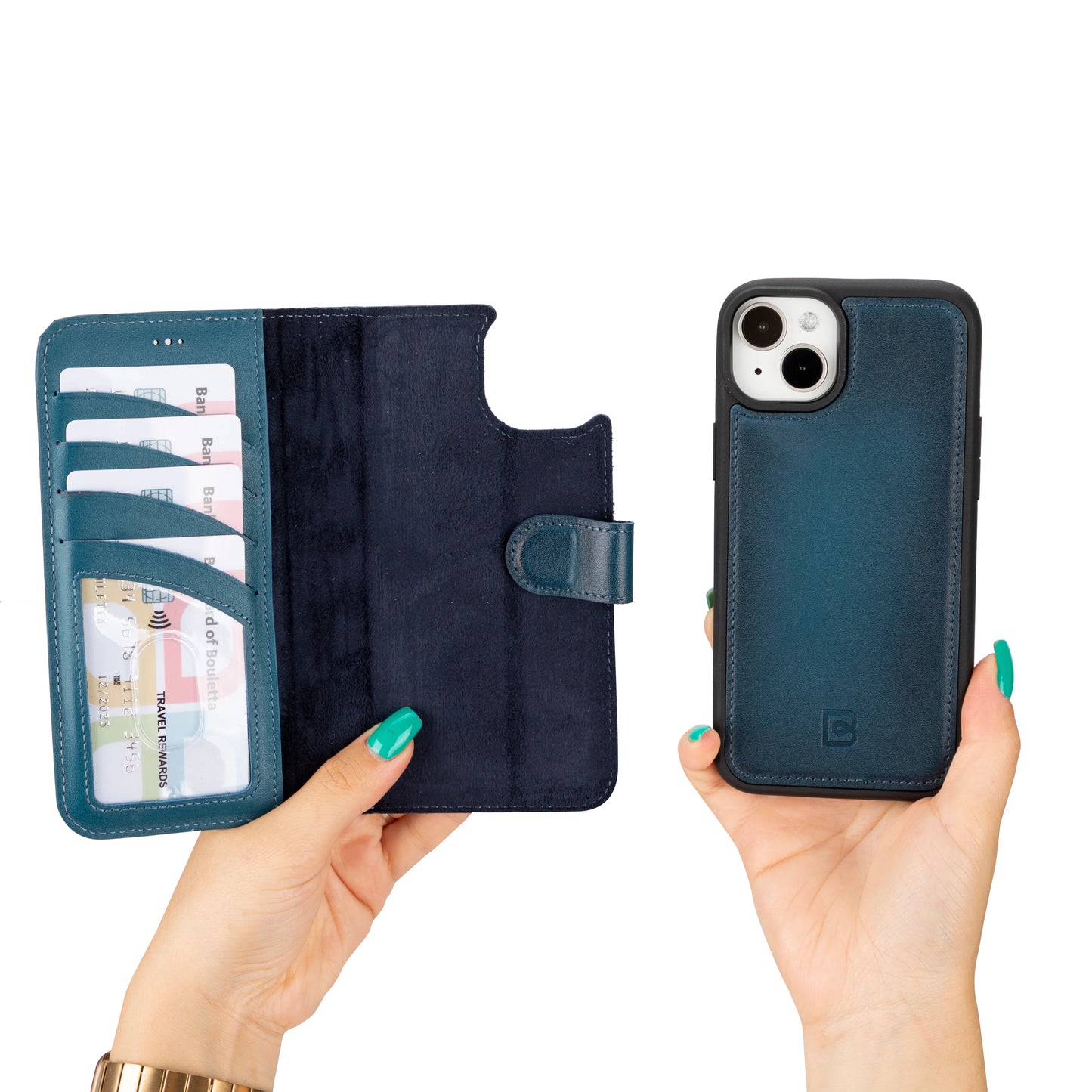Magic iPhone 16 Leather Detachable Wallet Case