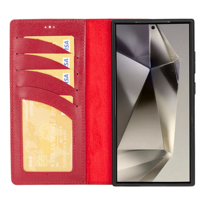 Magic Samsung Galaxy S24 Ultra Detachable Leather Wallet Case – Expanded Palette