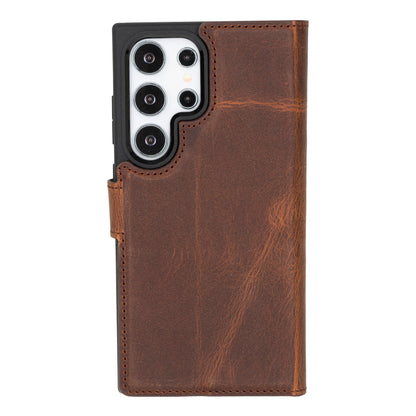 Magic Samsung Galaxy S24 Ultra Detachable Leather Wallet Case – Core Palette