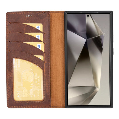Magic Samsung Galaxy S24 Ultra Detachable Leather Wallet Case – Expanded Palette
