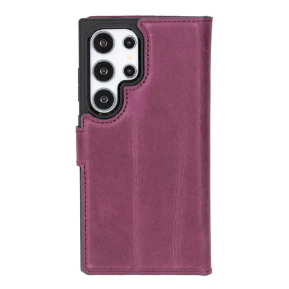 Magic Samsung Galaxy S24 Ultra Detachable Leather Wallet Case – Expanded Palette