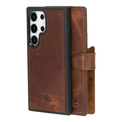 Magic Samsung Galaxy S24 Ultra Detachable Leather Wallet Case – Expanded Palette